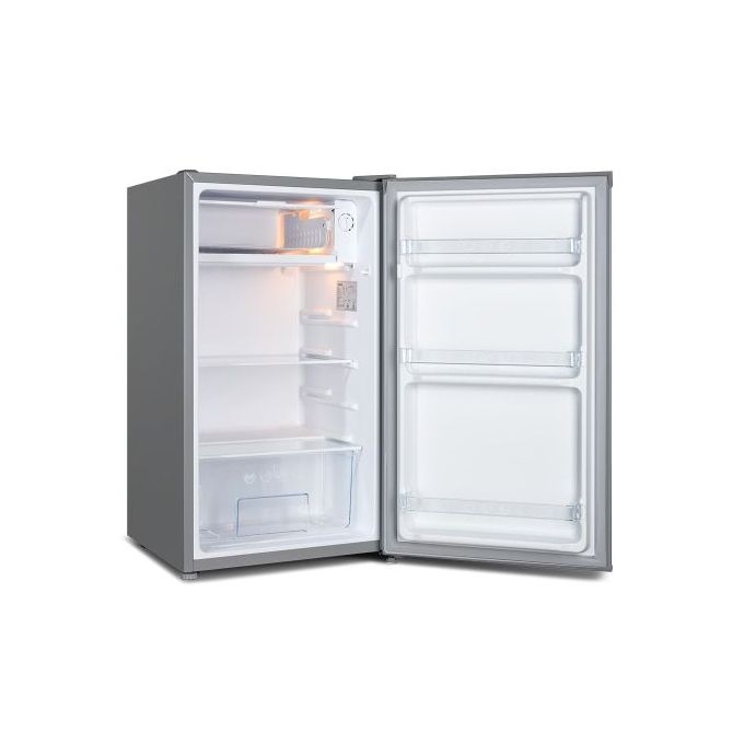Roch Single Door 90L Fridge – Silver+FREE FRIDGE GUARD+EXTENSION