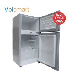 [SPECIAL OFFER!] VOLSMART 108L Double Doors VL-BCD108 Fridge Freezer Energy Saving Refrigerator with Lock and Keys 108L fridge double door Direct Cool fridge Refrigerator+Free Gifts