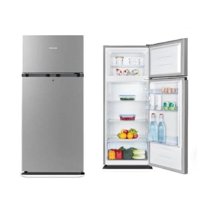 Hisense 205L Double Door Fridge REF205DR – Top Freezer Refrigerator, Direct Cool, Low Noise, Energy Saving +FREE GIFTS