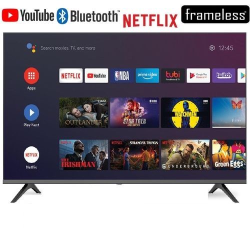 VITRON 32" INCH HTC3288qS,QLED BLUETOOTH TV,FRAMELESS Smart Android TV Inbuilt Decoder,WIFI Netflix Youtube Appstore 2*USB 3*HDMI 14 MONTHS WARRANTY+4FREE GIFTS