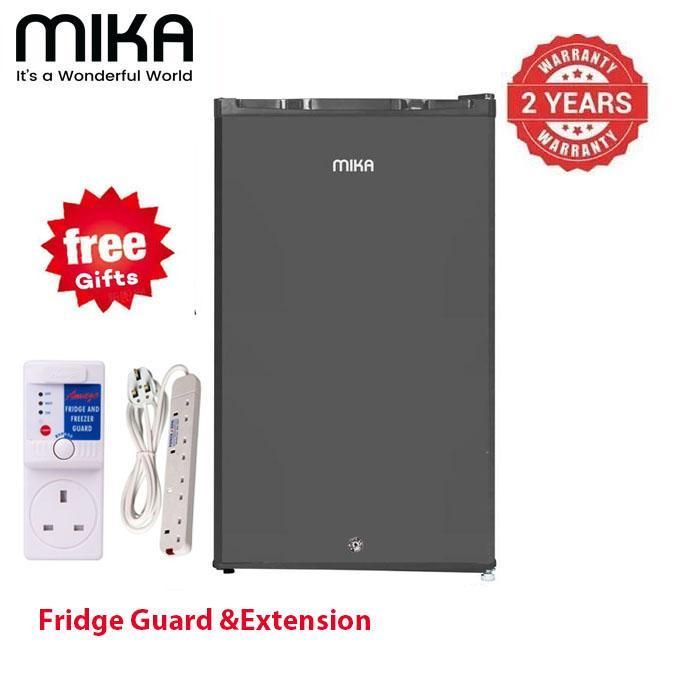 Mika 92L Single Door Mini Fridge Direct Cool Technology + FREE Fridge Guard+Extension