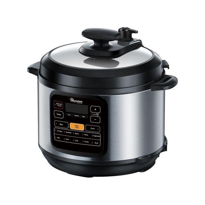 [SPECIAL OFFER!!] RAMTONS 6L Electric Pressure Cooker - Silver