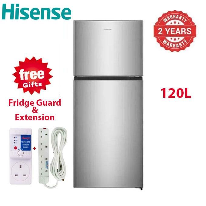 Hisense 2 Doors Fridge 120 Litres Refrigerator REF120DR Refrigerator Fridge Double Door fridges and freezers+FREE GIFTS