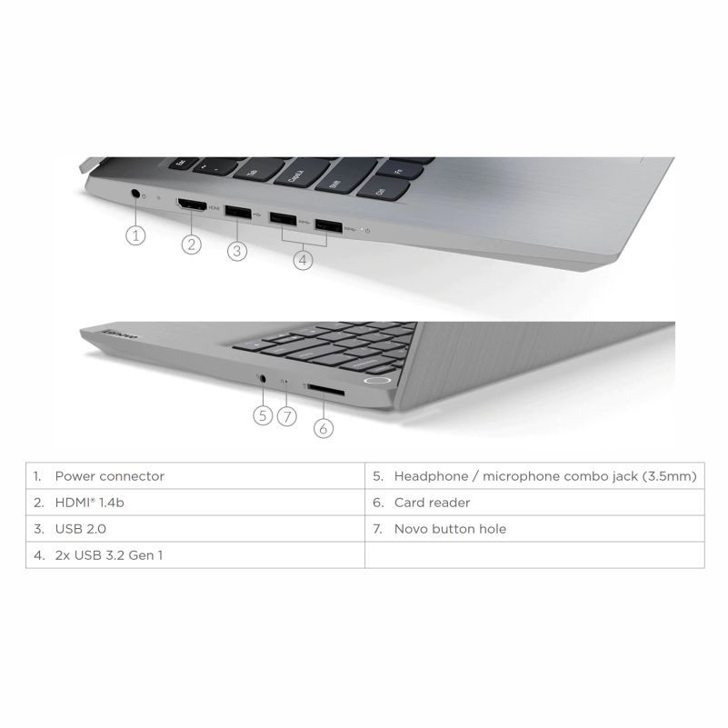Brand NEW Lenovo Ideapad 3 | Celeron N4020 | 4GB RAM | 256GB SSD + 1TB HDD | 14'' Inch HD display School & Business Laptop Computer | Notebook | Windows 11 New Laptops Lenovo Laptop Computers