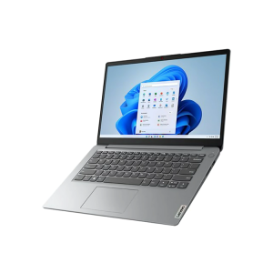Lenovo IdeaPad 1, Intel Core i3-1215U, 4GB RAM, 256GB SSD, 14" HD Display, Windows 11 Pro, Cloud Grey (1YR WRTY)