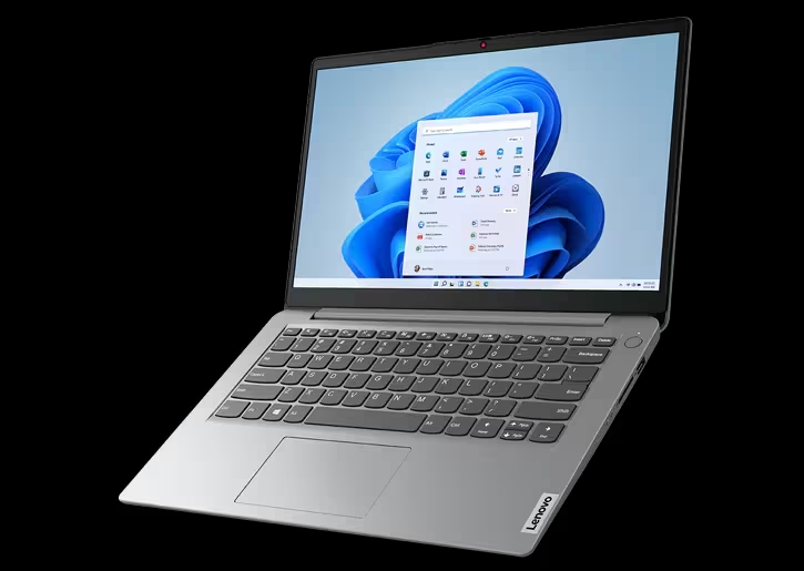 Lenovo Ideapad 1, Intel Core i3-1215U, 8GB RAM, 512GB SSD, Windows 11, 14" FHD Display, Grey, (1YR WRTY)