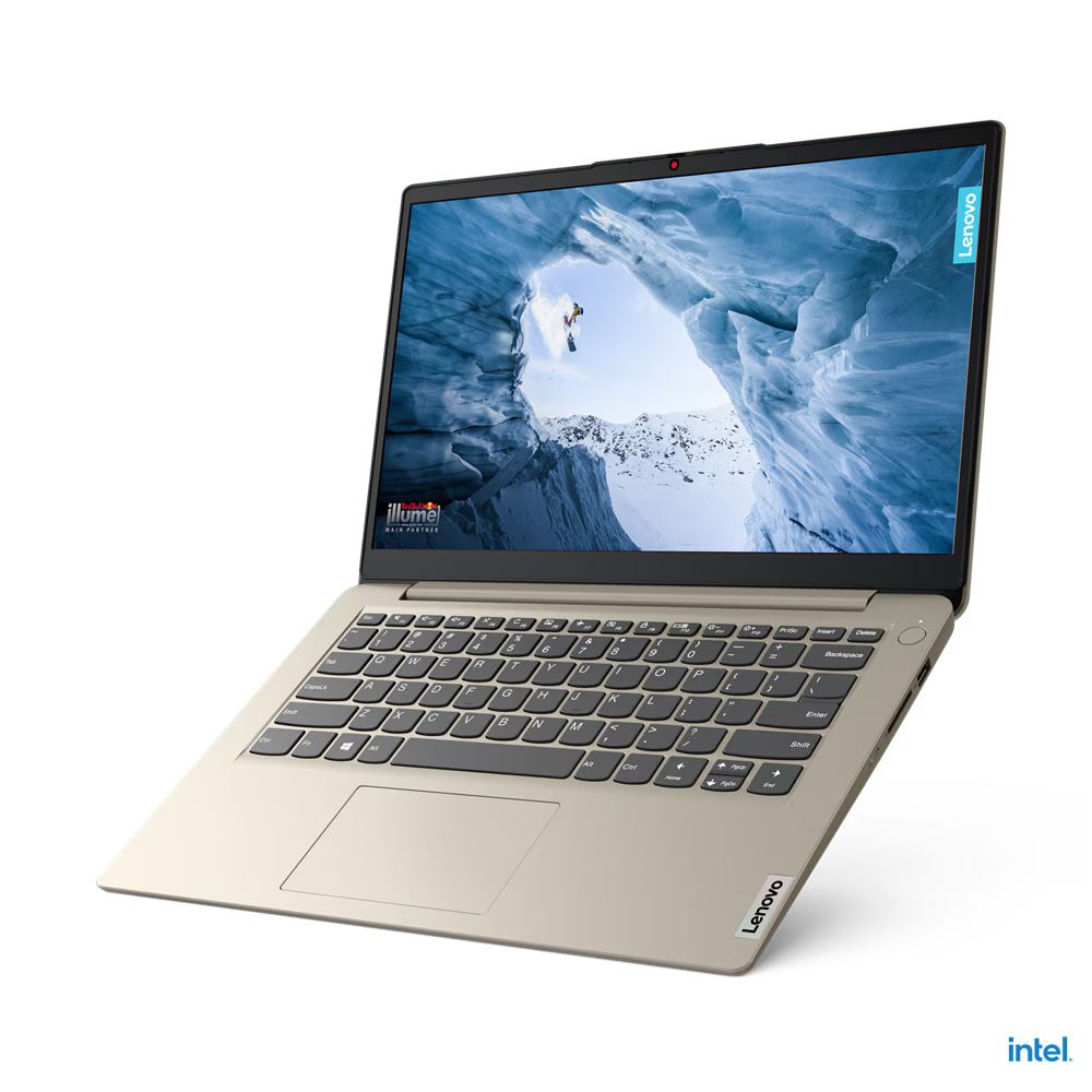 Lenovo Ideapad 1, Intel Core i3-1215U, 8GB RAM, 512GB SSD, Windows 11, 14" FHD Display, Grey, (1YR WRTY)