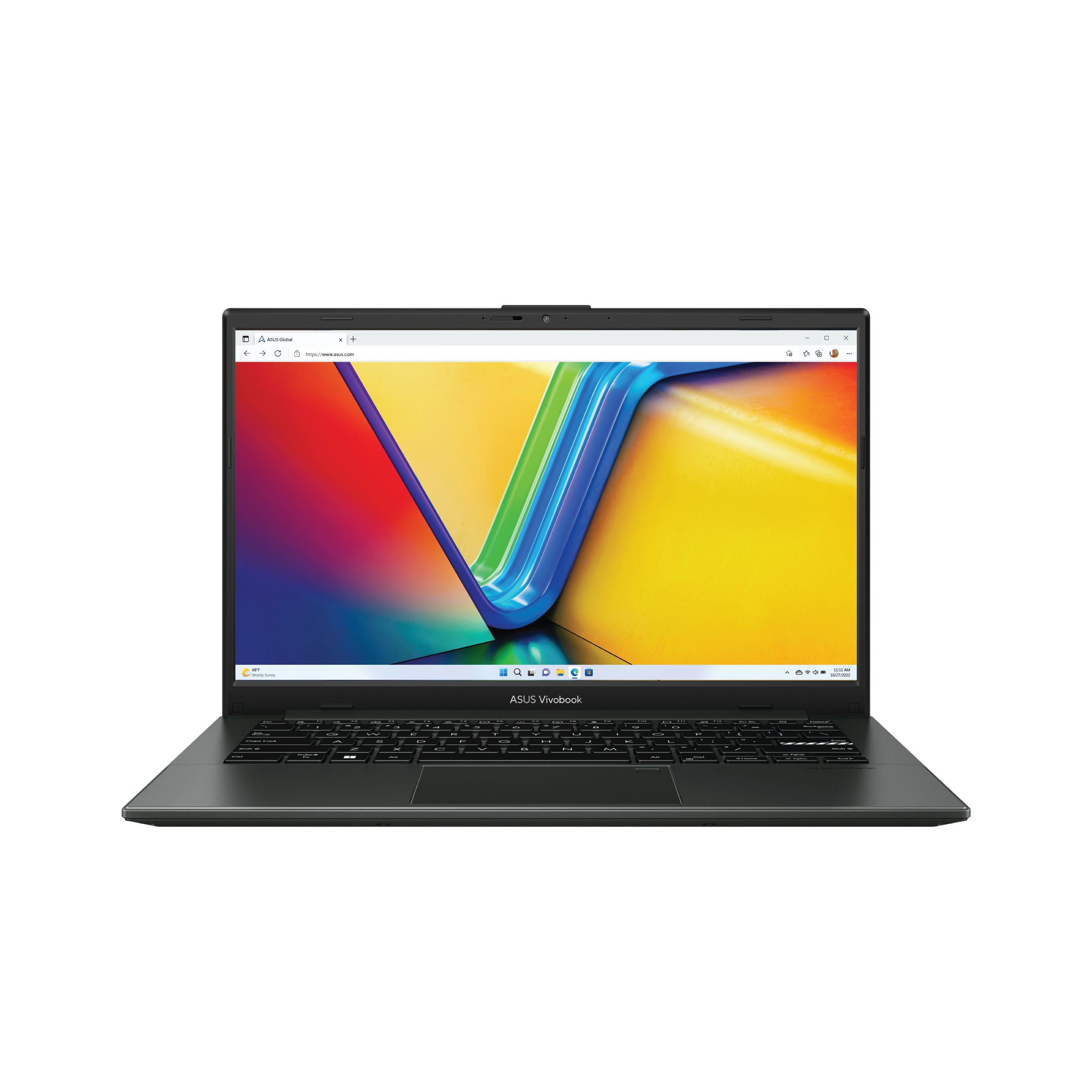 Brand New Asus Vivobook GO 14 Intel Celeron 4GB RAM 256GB SSD 14" FHD Display Windows 11 Brand New Laptop Computer Notebook New Laptops Black, (1YR WRTY)