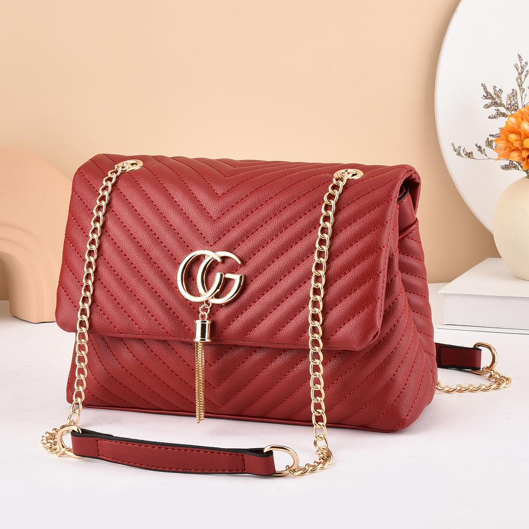 [ GRAB IT AT LOW PRICE🤩🤩✨ !!! ] 1Pc New Arrival High Quality Stylish and Luxurious Comfortable Ladies Handbag ..Designed With Durability and Functionality ✔