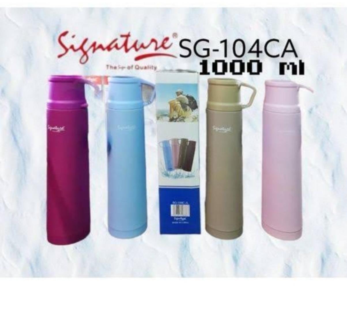 Signature 1L High Grade Unbreakable Bottle/Vacuum Flask/ modern bottle/bottle/thermos bottle