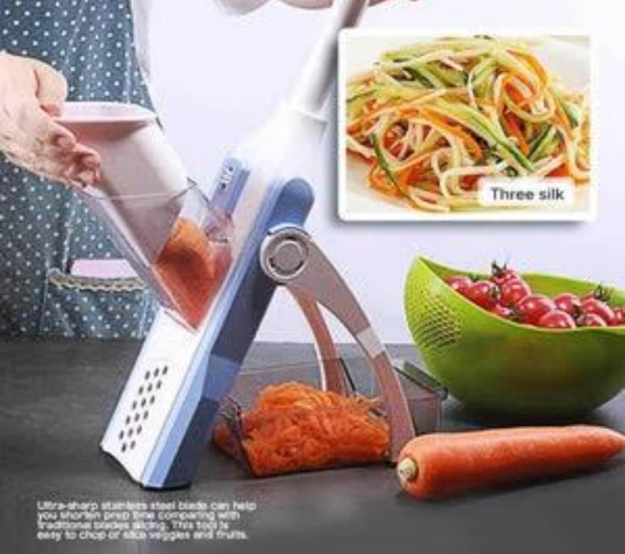 All In One Vegetable Chopper Mandolin Slicer Cutter Chopper Grater