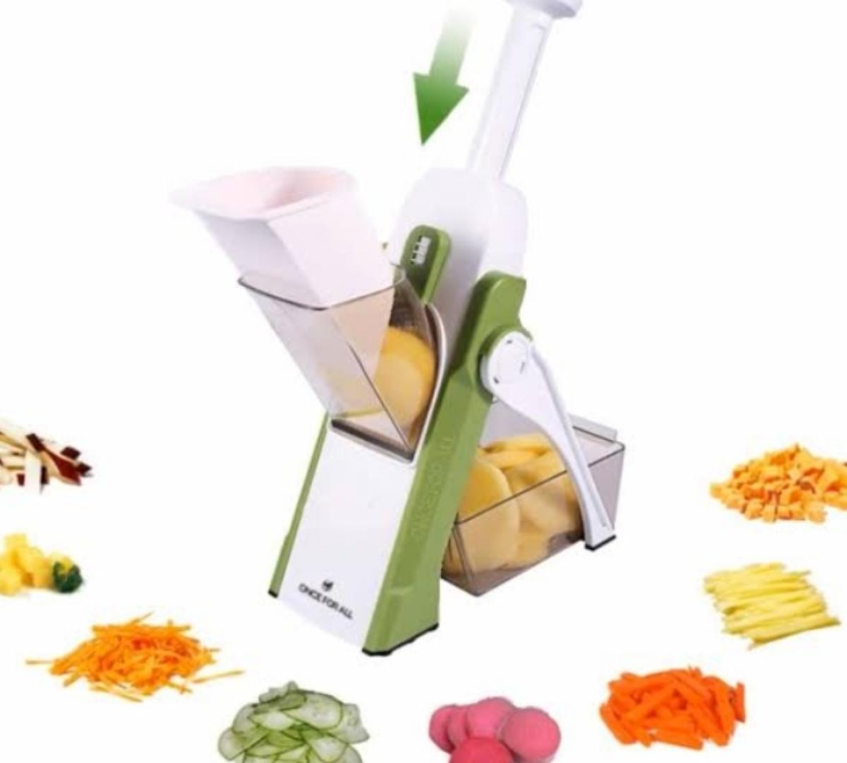 All In One Vegetable Chopper Mandolin Slicer Cutter Chopper Grater