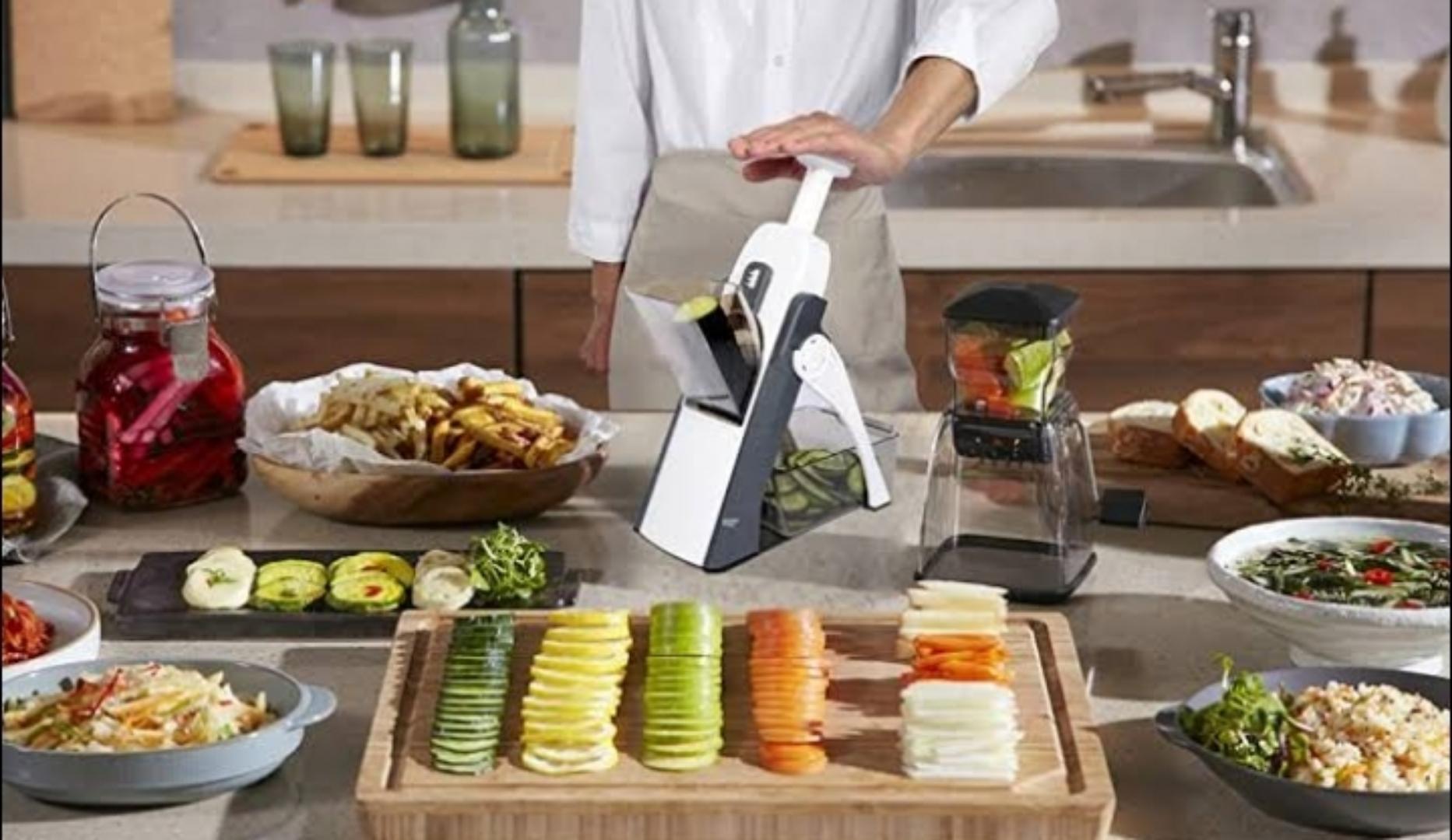 All In One Vegetable Chopper Mandolin Slicer Cutter Chopper Grater