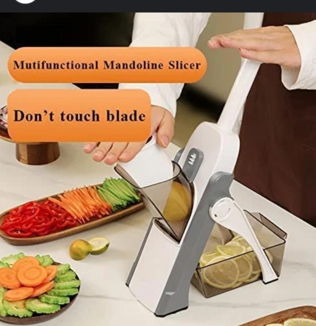 All In One Vegetable Chopper Mandolin Slicer Cutter Chopper Grater