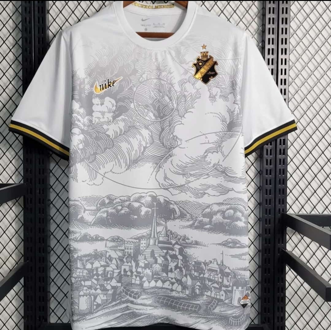 2024/2025 Best Quality New Season AIK Original Home Jersey Kit Football Jersey ; New Authentic Unisex Jersey