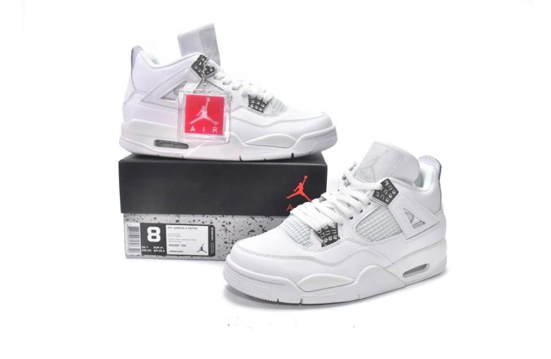 New Arrival Air J4 Retro 'Pure Money' Men's Shoes Sneakers , Best Quality Fashion Men's Shoes/Women's Shoes Unisex Sneakers