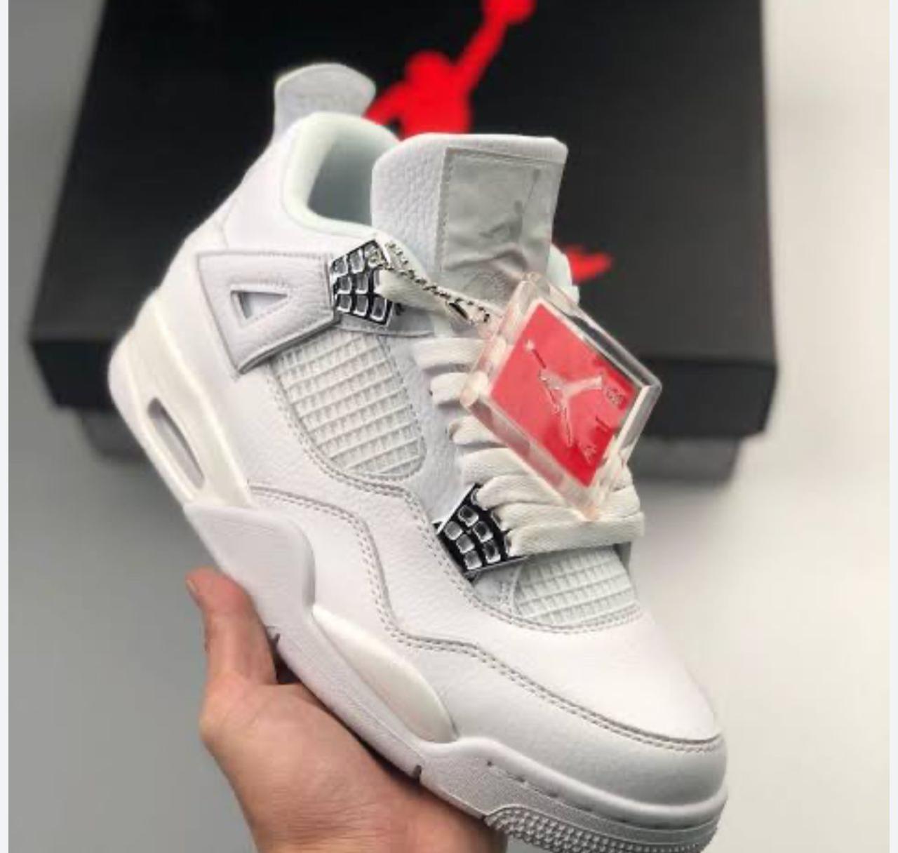 New Arrival Air J4 Retro 'Pure Money' Men's Shoes Sneakers , Best Quality Fashion Men's Shoes/Women's Shoes Unisex Sneakers