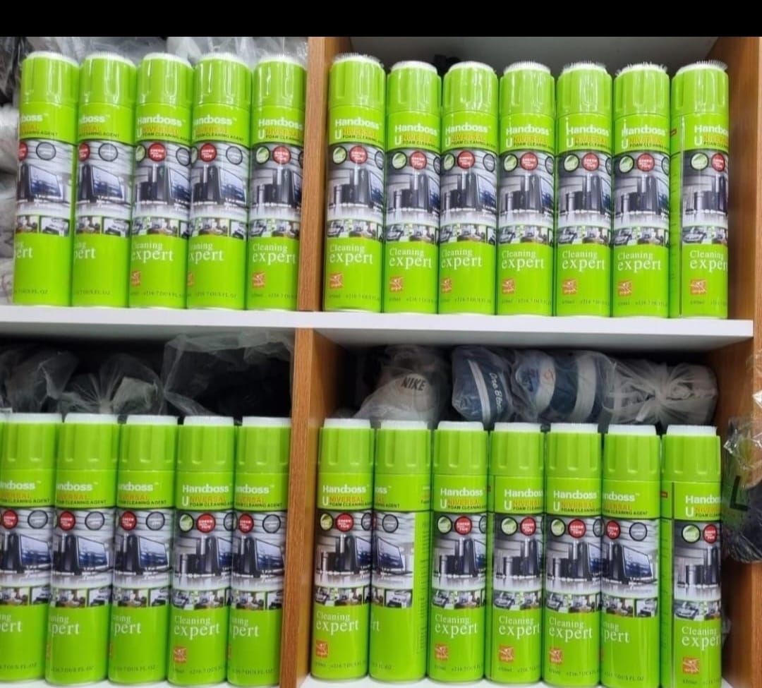 Multipurpose Foam Cleaner, Ideal for Cleaning Laptops, Office Furnture, Car Upholstery, Home Upholstery, Gadgets, Shoes and Metal Equipment