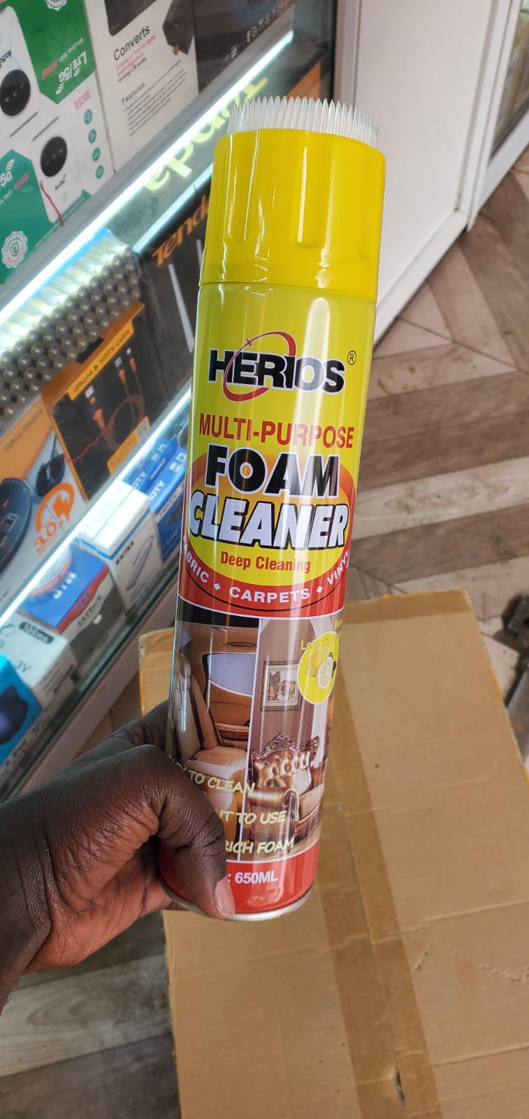 Multipurpose Foam Cleaner, Ideal for Cleaning Laptops, Office Furnture, Car Upholstery, Home Upholstery, Gadgets, Shoes and Metal Equipment