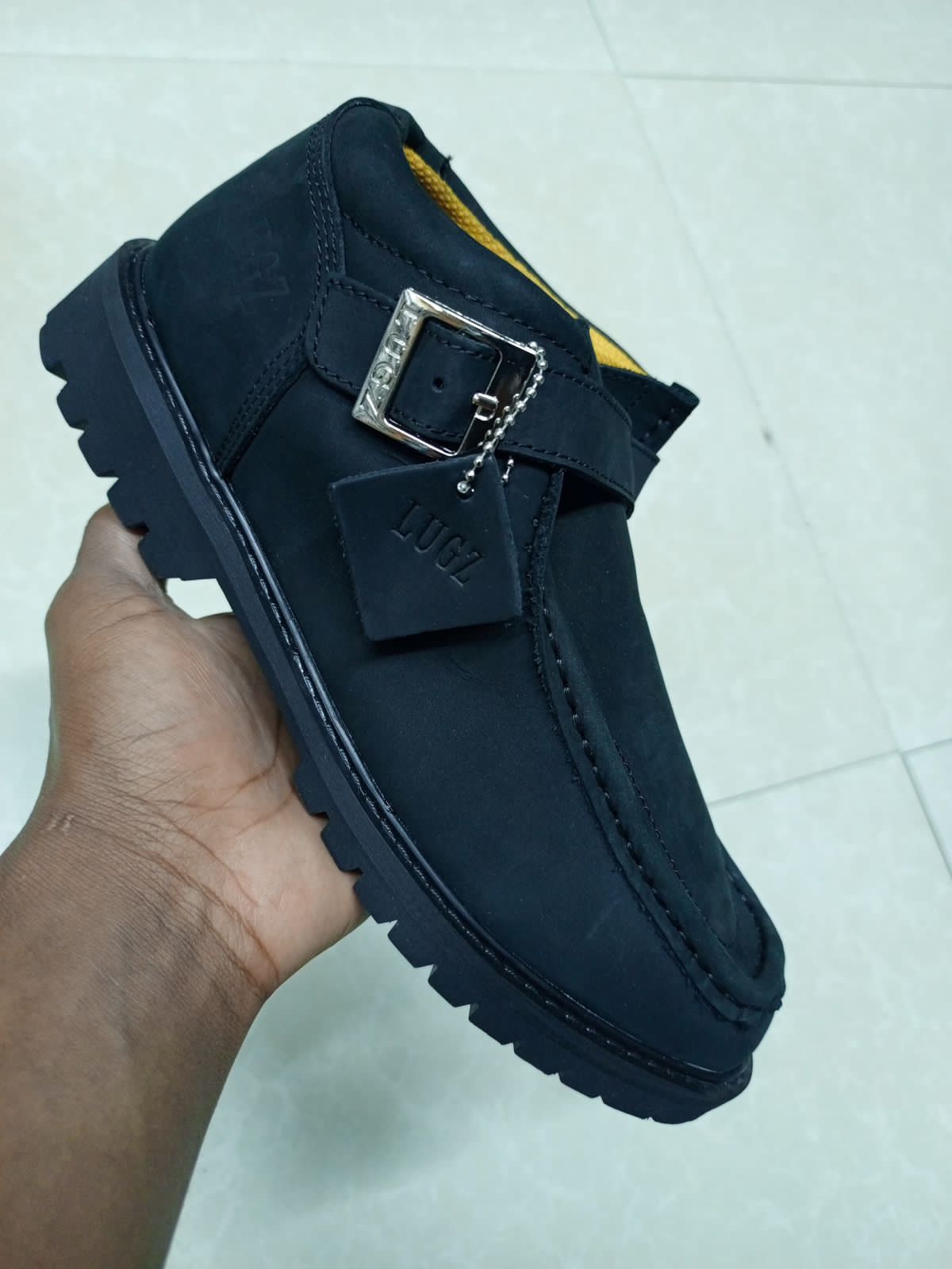 Men's High-Top Lugz Boots – Classic, Stylish, Waterproof, and Wear-Resistant Ankle & Bootie Footwear.