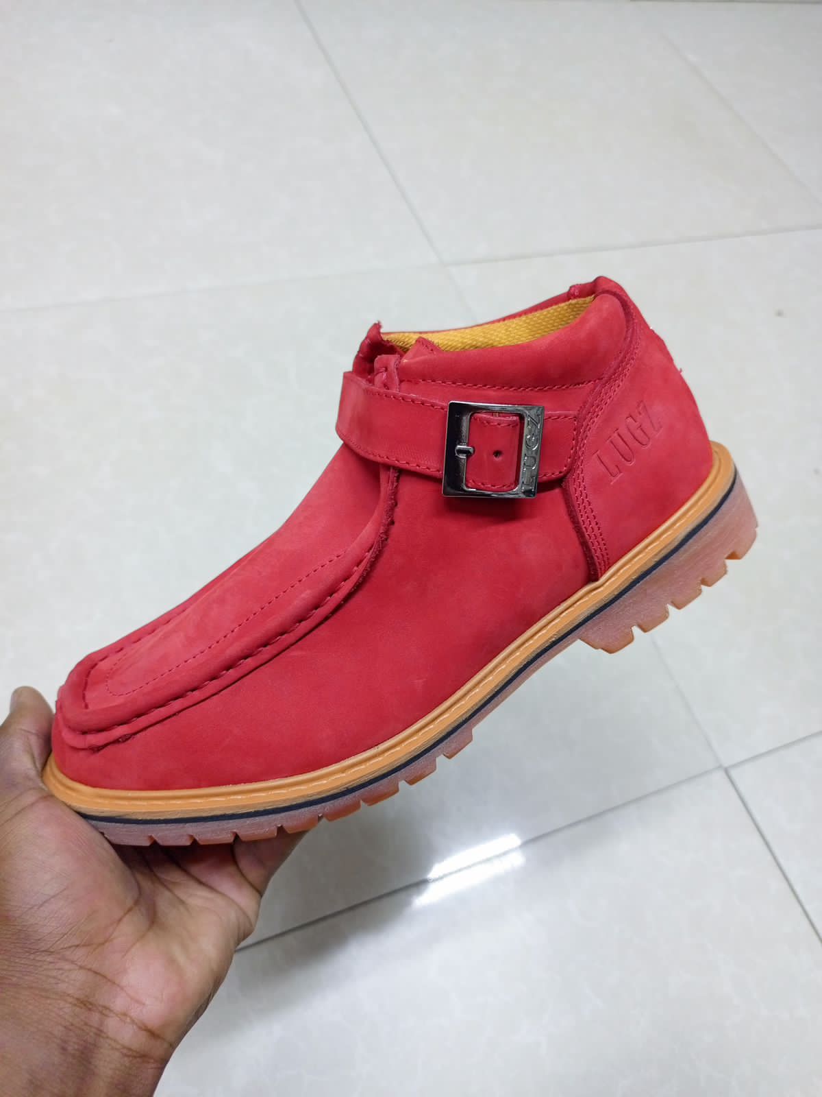 Men's High-Top Lugz Boots – Classic, Stylish, Waterproof, and Wear-Resistant Ankle & Bootie Footwear.