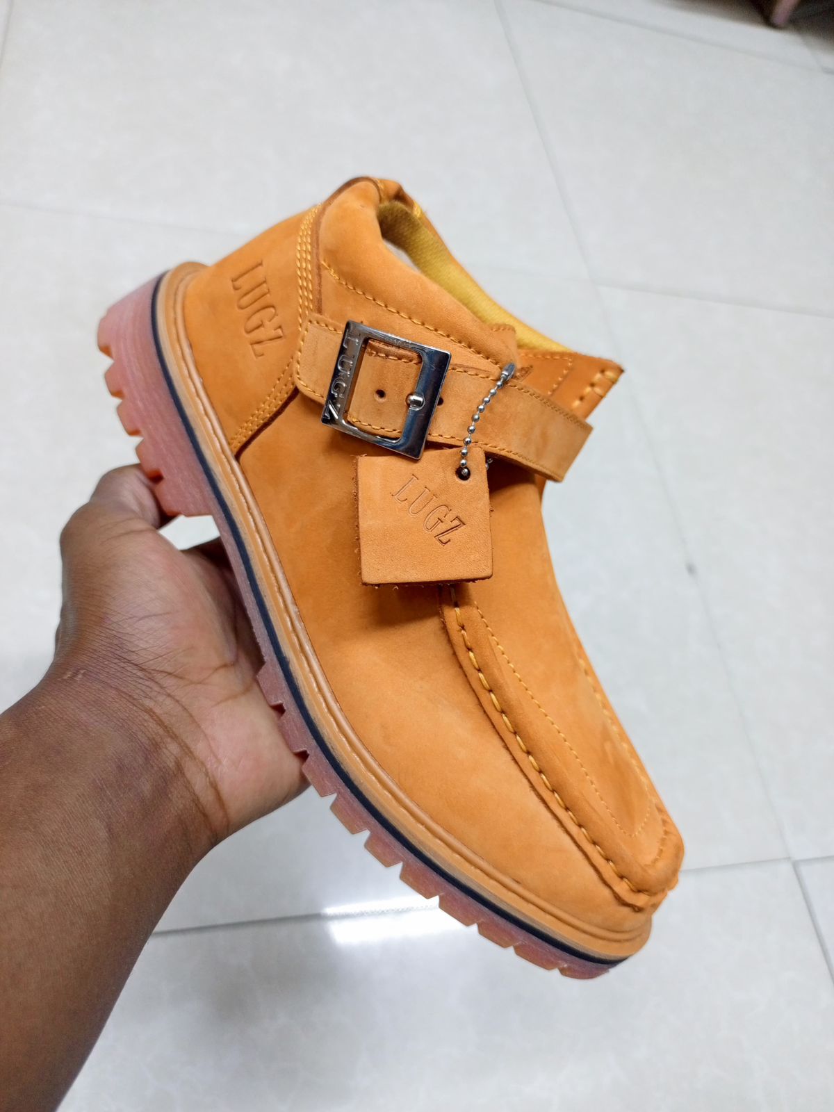 Men's High-Top Lugz Boots – Classic, Stylish, Waterproof, and Wear-Resistant Ankle & Bootie Footwear.