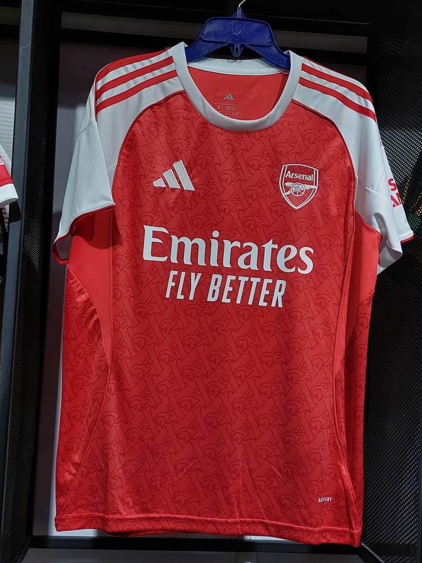 Offer!Offer! Black Fridays Offers half price cut . Arsenal 2025/26 Home Jersey , Affordable quality Men's Clothing Tops  T-Shirts.