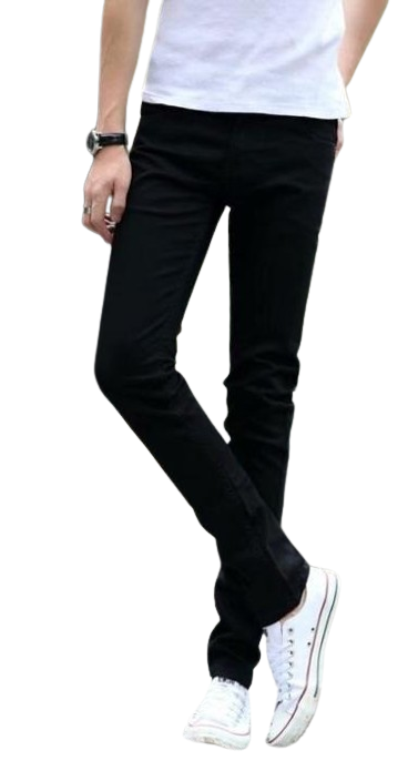 BLACK MEN'S JEANS. BLACK SOFT JEANS FOR MEN. LIGHT AND GENTLE TO THE SKIN. SIZES: 30-36