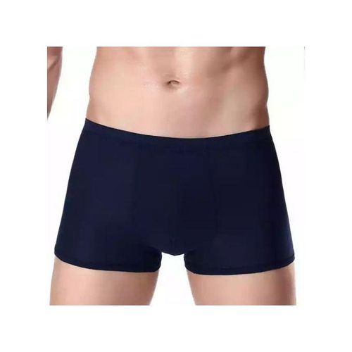 3 Pcs Pack Men's Cotton Boxers-Stretchy & Comfortable. Sizes: M, L, XL, 2XL, 3XL, 4XL.