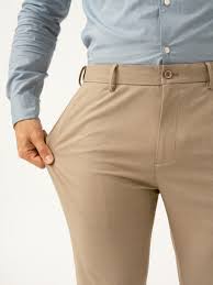 Men's Official Trousers-Slim Fit. Stretchy & Comfortable. Men's Official Pants. Sizes: 30-36.
