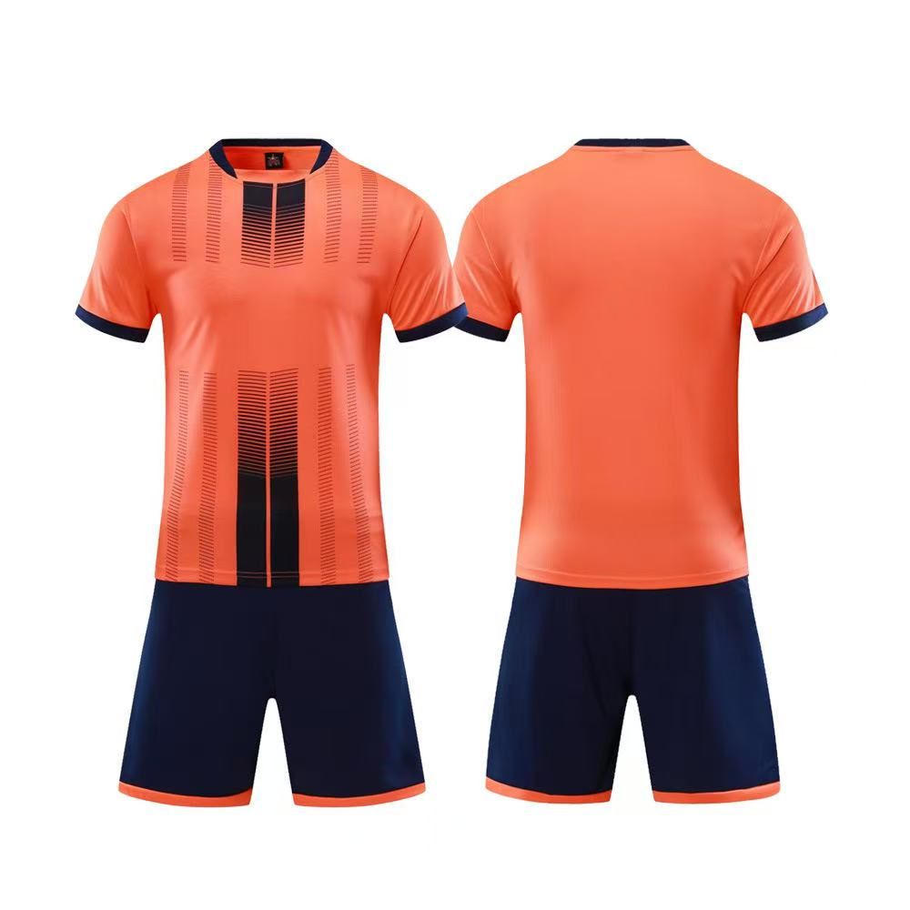 High-quality breathable football sportswear, quick-drying football suit set, high-end club men's football uniform.
