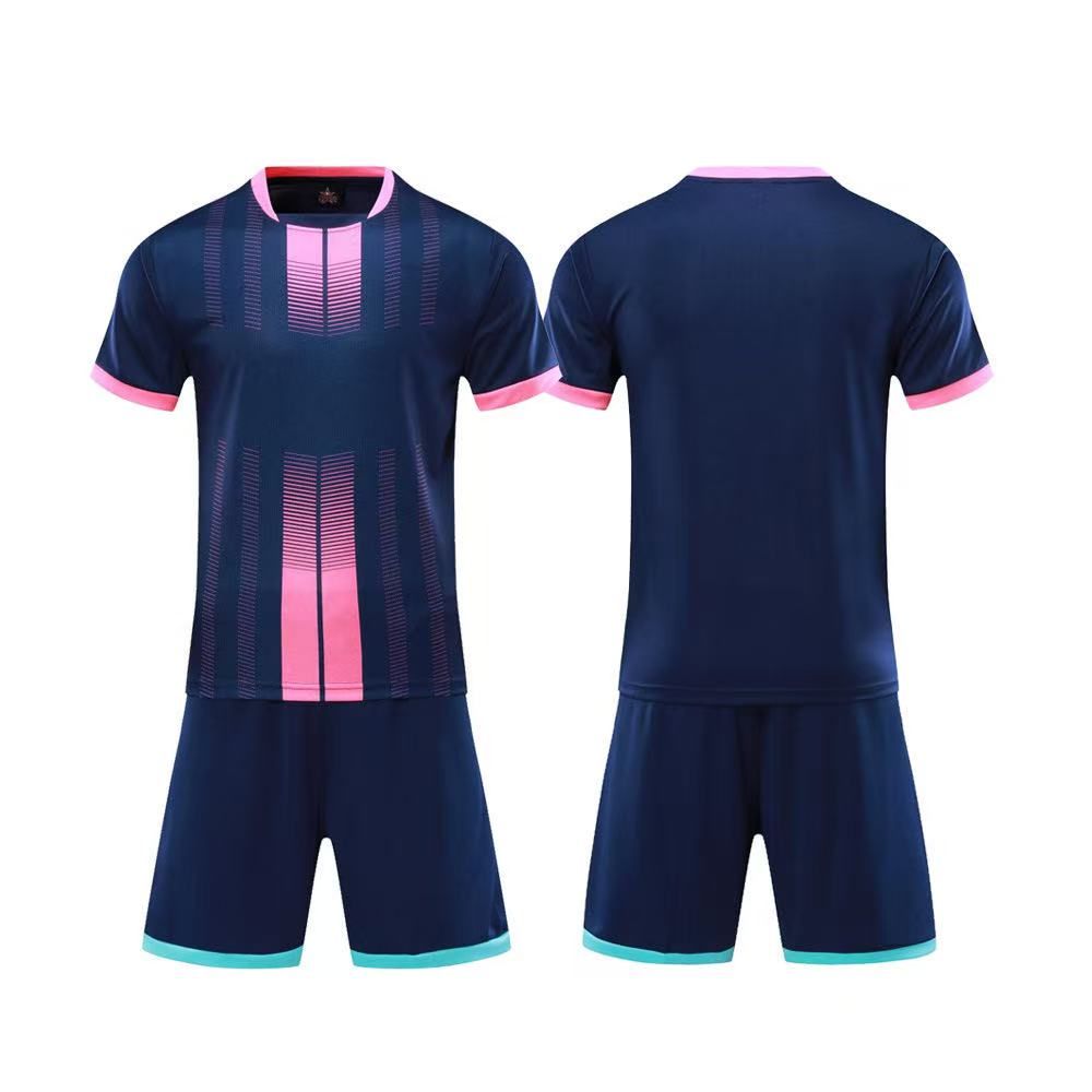 High-quality breathable football sportswear, quick-drying football suit set, high-end club men's football uniform.