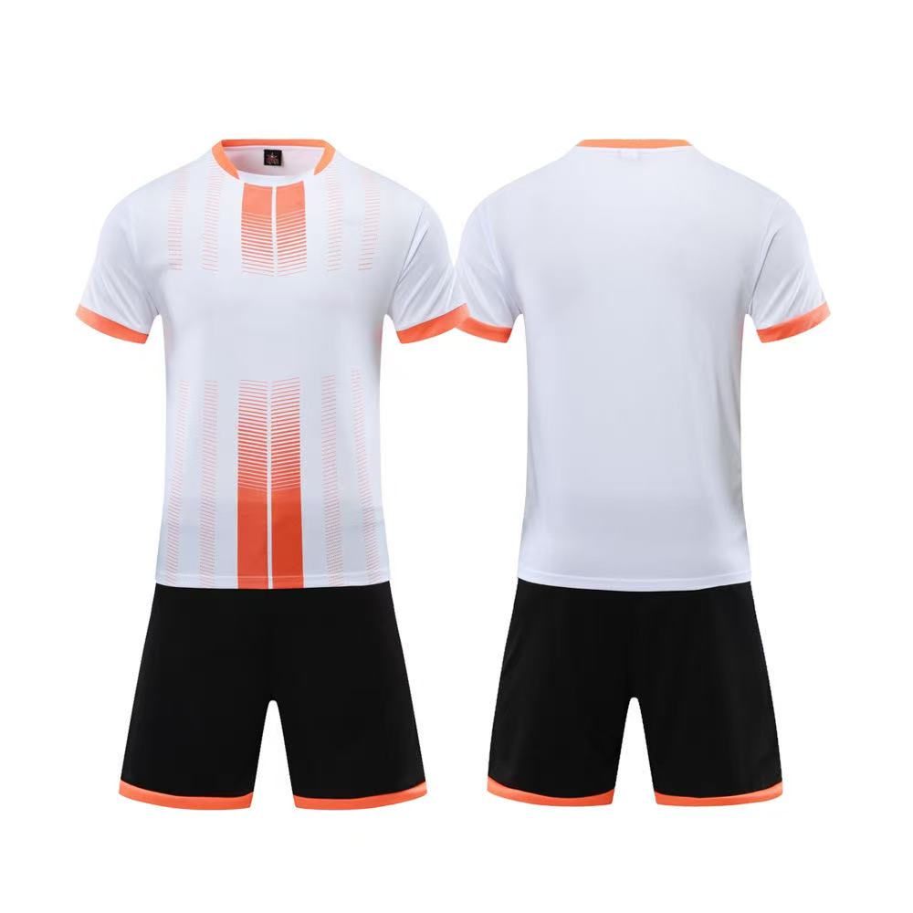 High-quality breathable football sportswear, quick-drying football suit set, high-end club men's football uniform.
