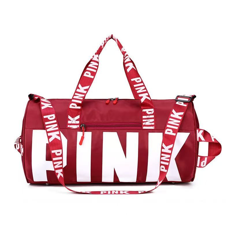 2025 New Printed Sports Bag Travel Bag Outdoor Sports Bag Fitness Bag Handbag Shoulder Bag Large-capacity Storage Bag Waterproof, Suitable for Short Trips