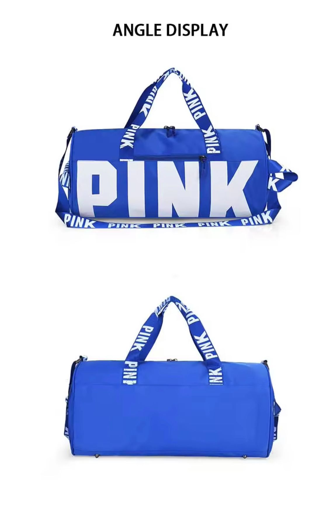 2025 New Printed Sports Bag Travel Bag Outdoor Sports Bag Fitness Bag Handbag Shoulder Bag Large-capacity Storage Bag Waterproof, Suitable for Short Trips