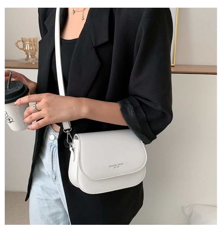 2025 Solid Color PU Letter Small Square Bag. Female Designer's Top Handbag. Best Quality, Lowest Price, First - Class Service.