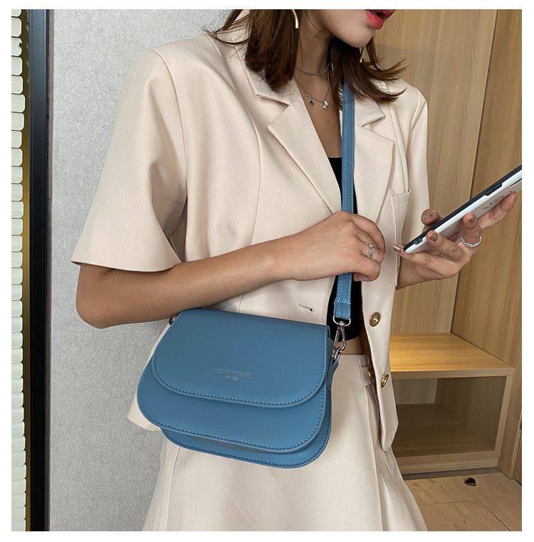 2025 Solid Color PU Letter Small Square Bag. Female Designer's Top Handbag. Best Quality, Lowest Price, First - Class Service.