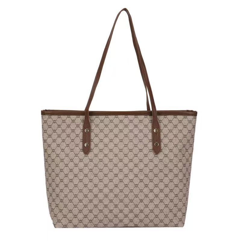 Simple and Stylish Large-capacity Bags 2025 Best-selling Ladies' Tote Bags Commuter Large-capacity Shoulder Bags Top Fashion Women's Brand Printed Luxury Handbags