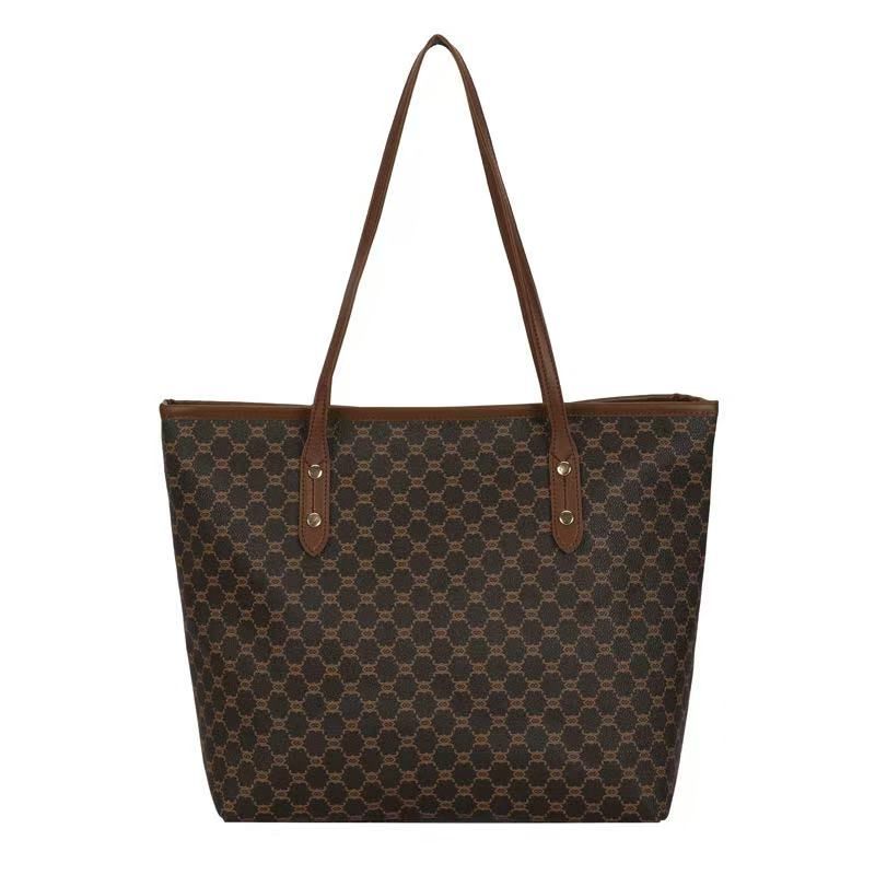 Simple and Stylish Large-capacity Bags 2025 Best-selling Ladies' Tote Bags Commuter Large-capacity Shoulder Bags Top Fashion Women's Brand Printed Luxury Handbags