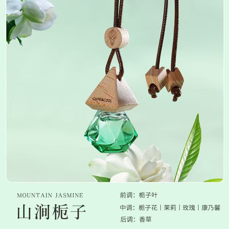 Car Perfume Diffuser Hanging Ornament, High - End Long - Lasting Pendant Essential Oil Fragrance for Car Interior, Persistent Scent.