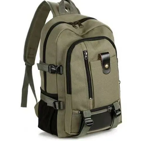 Hot - selling Men's Backpack, Durable, American - style Trendy, Large - capacity, Suitable For Senior High School, Junior High School Students, Schoolbag, Travel Bag, Computer Bag.