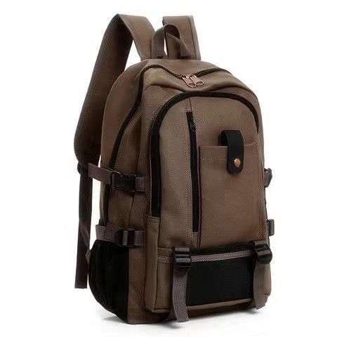 Best-Selling Men's Backpack, Sturdy And Durable, With An American Style, Trendy And Fashionable. It Can Be Used As A Schoolbag, Travel Bag Or Computer Bag. Of Top Quality And Extremely Durable.