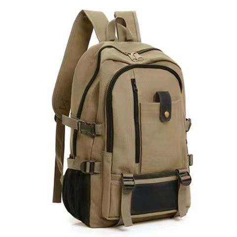 Best-Selling Men's Backpack, Sturdy And Durable, With An American Style, Trendy And Fashionable. It Can Be Used As A Schoolbag, Travel Bag Or Computer Bag. Of Top Quality And Extremely Durable.