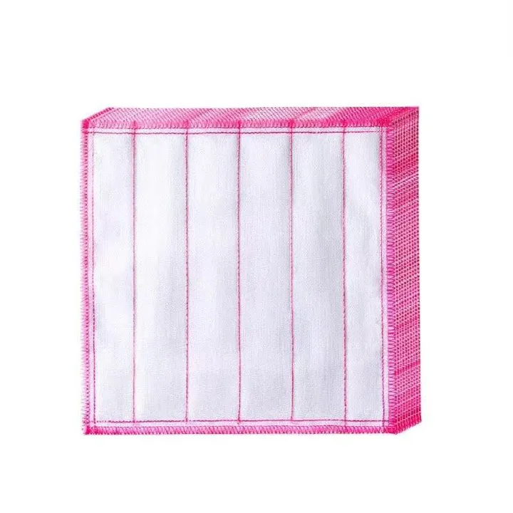 30×30 Thickened 8 - Layers, 10 Pieces, Dishcloth Thickened Scouring Pad Dishcloth Dry And Wet Cleaning Towel Kitchen Cleaning Rag Dish Towel