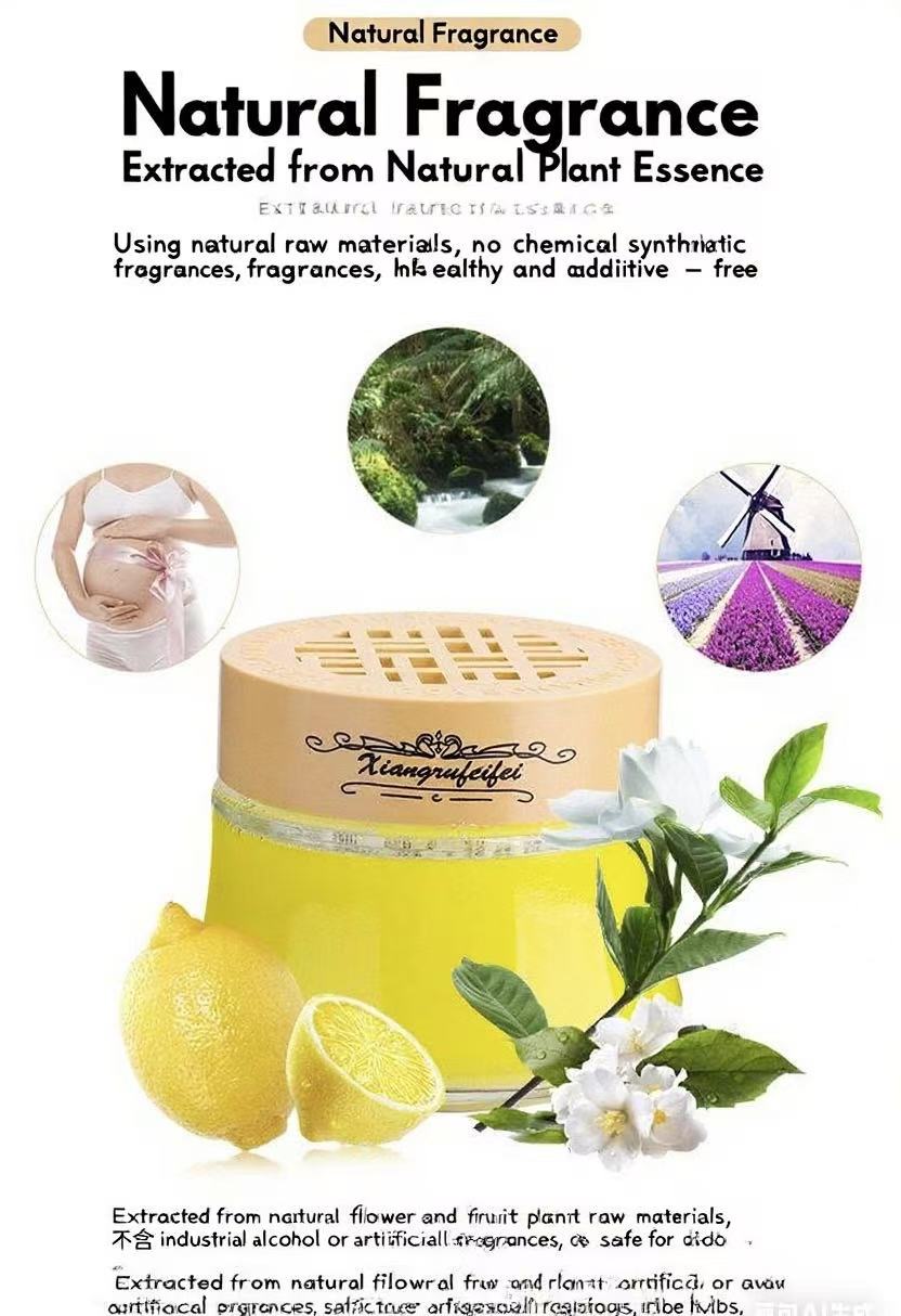 Car Vehicle Perfume Holder Solid Fragrance Cream Car Aromatherapy Air Freshener Long-Lasting Light Scent Car Interior Accessory Ornament