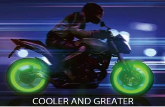 4 Pieces of Luminous Car Tire Night - Glowing Valve Caps, Universal for Electric Vehicles and Bicycles, Super Bright Type Luminous Valve Core Covers