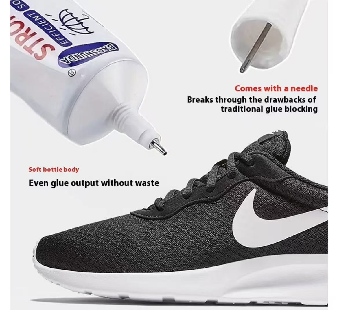 2 PCS Set 120g Shoe Glue Waterproof Quick-drying Repair Shoes Universal Adhesive Glue Instant Shoe Adhesive Shoemaker Professional Repair Tools