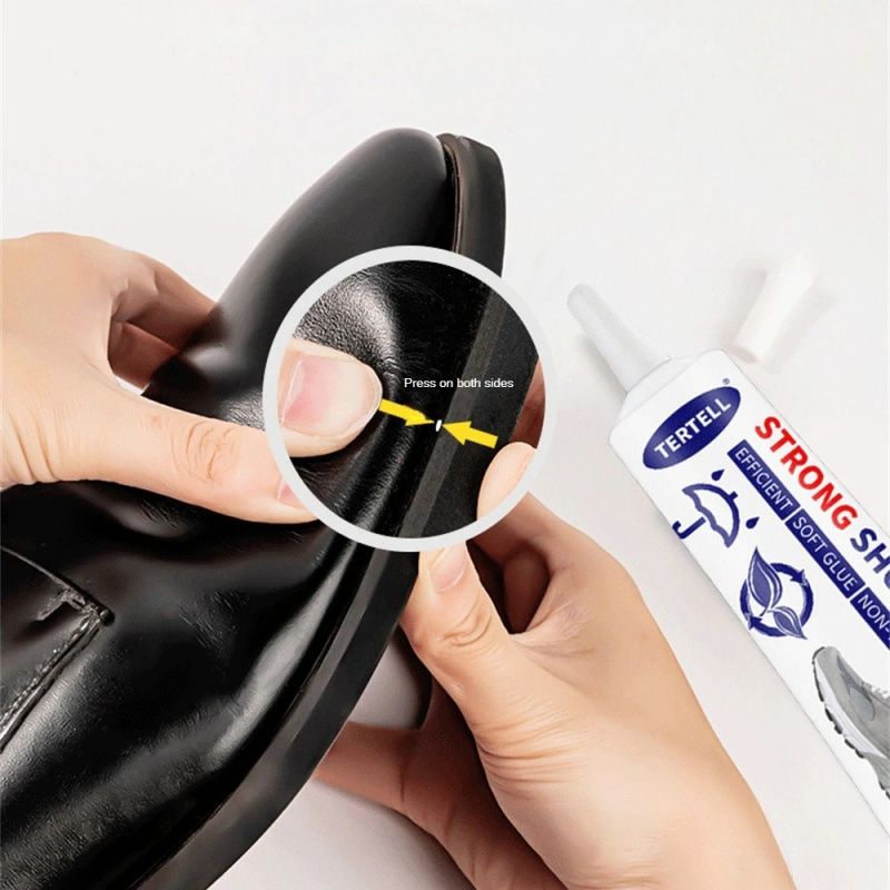 2 PCS Set 120g Shoe Glue Waterproof Quick-drying Repair Shoes Universal Adhesive Glue Instant Shoe Adhesive Shoemaker Professional Repair Tools