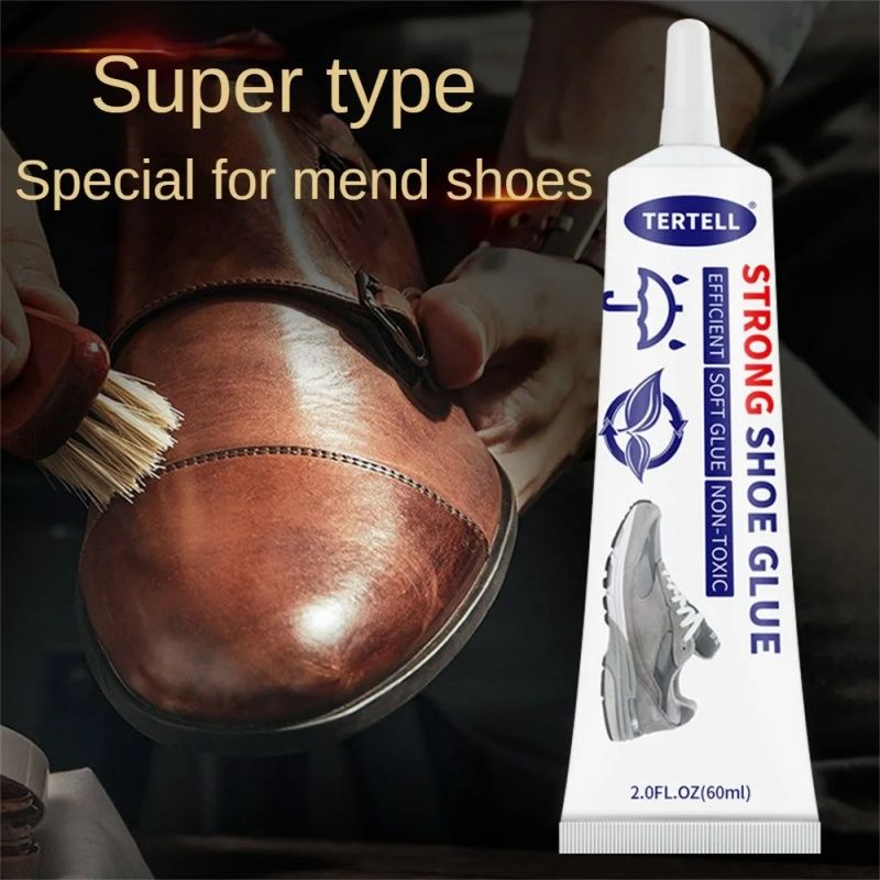 2 PCS Set 120g Shoe Glue Waterproof Quick-drying Repair Shoes Universal Adhesive Glue Instant Shoe Adhesive Shoemaker Professional Repair Tools