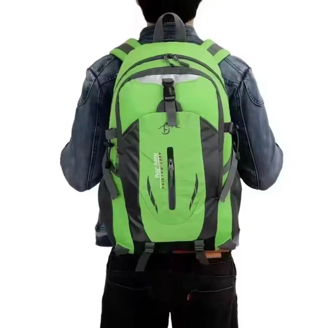 2025 New Outdoor Mountaineering Bag Large-Capacity Unisex Double-Shoulder Bag Travel Hiking Backpack School Bag Cycling Sports Bag